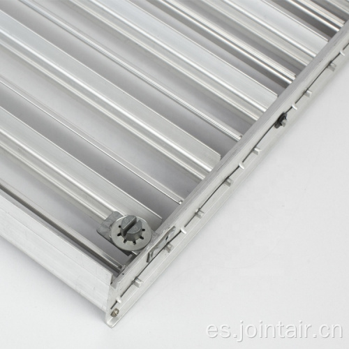 OBD natural de aluminio de ventilación aérea de la cuchilla opuesta